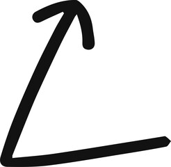 Handdrawn Arrow
