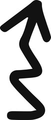 Handdrawn Arrow