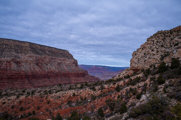 Sunny day in The Grand Canyon