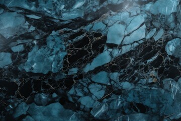 beautiful natural blue black marble pattern