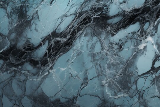 beautiful natural blue black marble pattern