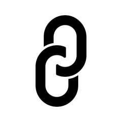 Chain icon. Constraint sign. vector illustration