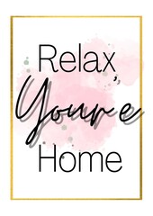 Relax Your Home | Printable Wall Art | Quotes Wall Art | Instant Digital Download
