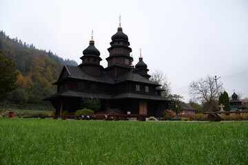 Church of Holy Prophet Ilya in Yaremche, western Ukraine, Carpathians