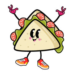 Whimsical and Adorable Cartoon Character Illustration