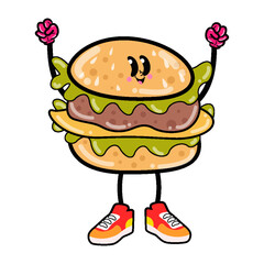 Whimsical and Adorable Cartoon Character Illustration