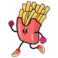 Whimsical and Adorable Cartoon Character Illustration