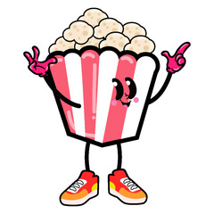 Whimsical and Adorable Cartoon Character Illustration