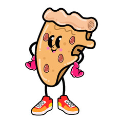 Whimsical and Adorable Cartoon Character Illustration