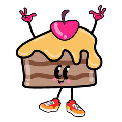 Whimsical and Adorable Cartoon Character Illustration