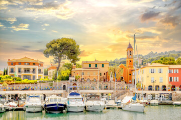 Fototapeta premium Hafen, Saint Jean Cap Ferrat, Frankreich 