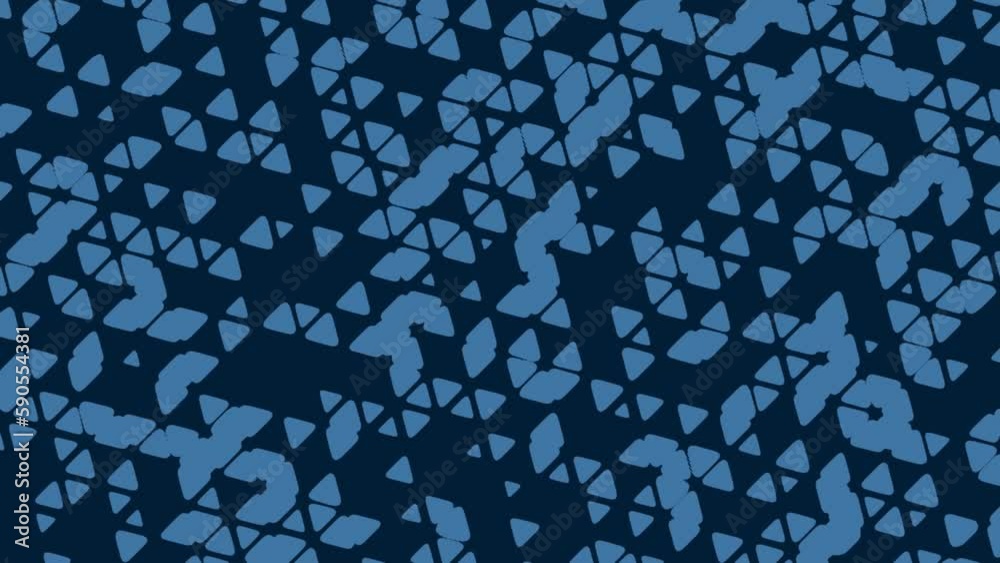 Poster abstract blue background from lines. rendering animation.