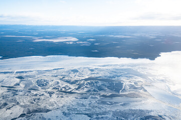 Labrador landscape in winter