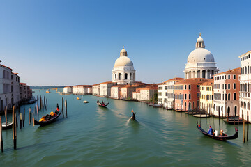 Obraz na płótnie Canvas Basilica Santa Maria della Salute in Venice