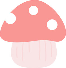 Mushroom icon. Cute Mushroom Illustration.