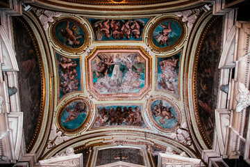 Obraz premium Santa Teresa degli Scalzi church