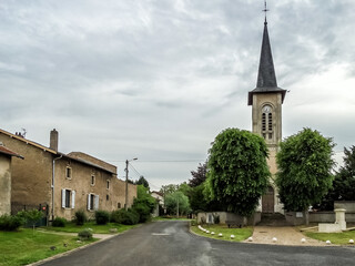 Fototapeta na wymiar Manoncourt sur Seille Manoncourt-sur-Seille, Meurthe et Moselle, Burgundy, Franche, Europe 