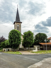 Fototapeta na wymiar Manoncourt sur Seille Manoncourt-sur-Seille, Meurthe et Moselle, Burgundy, Franche, Europe 