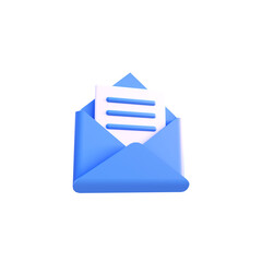 Massage in box icon illustration 3d render isolated perspective view PNG transparent