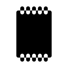 prayer mat of ramadan month solid icon set