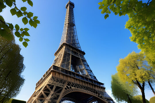 eiffel tower in paris france