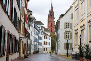 street in the old town of Basel