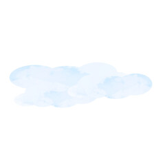 Cloud illustration.sky clipart.handrawn cloud