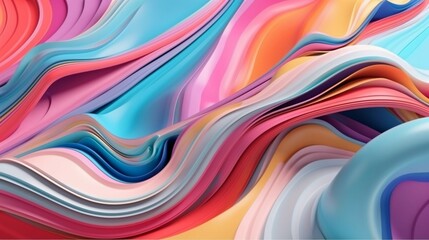 Abstract Waves Background