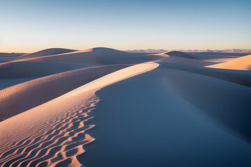 Fototapeta na wymiar White Sands National Monument New Mexico, USA
