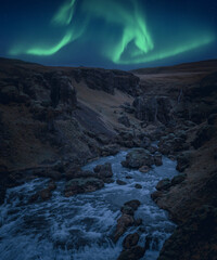 Obraz na płótnie Canvas Northern Lights in Iceland