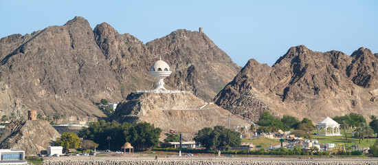 Weihrauchbrenner im Al Riyam park in Muttrah, Muscat im Sultanat von Oman