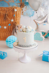 Birthday cake for one year