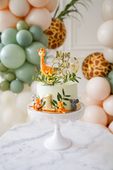 Birthday cake for one year