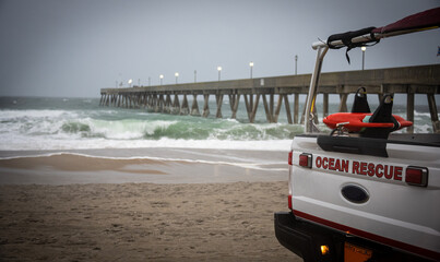 Beach Search and Rescue Vehicle
