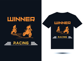 Racing t shirt design