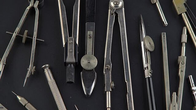 Drafting Tools On White Background High-Res Stock Photo - Getty Images
