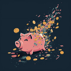SAVINGS PIGGY BANK 