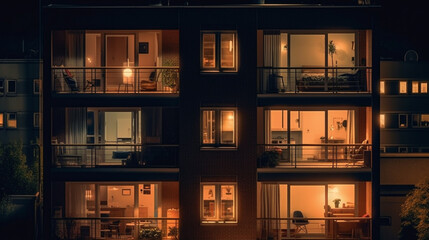 apartment with light from one window