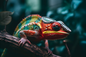 Obraz premium Chameleon colors
