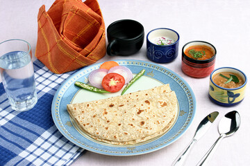 chapati, homemade roati