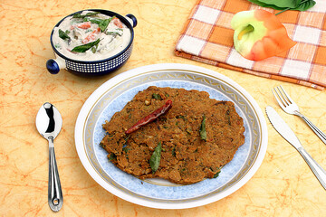 paratha and raita
