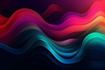 Fototapeta premium Abstract dynamic gradient background