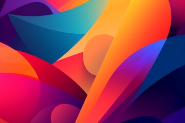 Obraz premium abstract dynamic gradient background