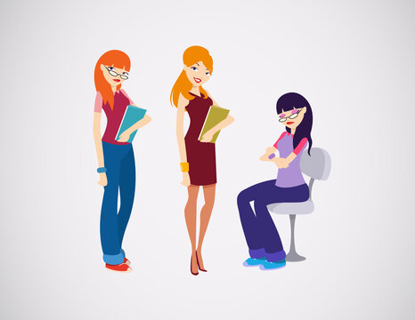 Office girls