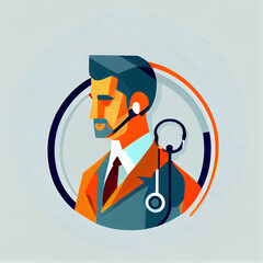 doctor art illustration