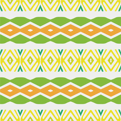 Rainbow ikat vector ~ seamless background.Tribal design for fashion,carpet, background, batik, wallpaper, clothing, wrapping, skirt.