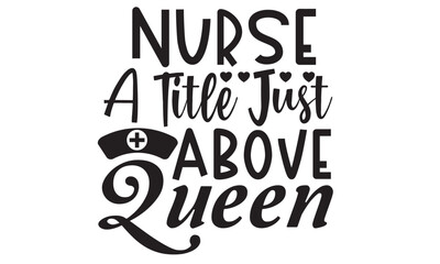 Obraz premium Nurse Svg Design