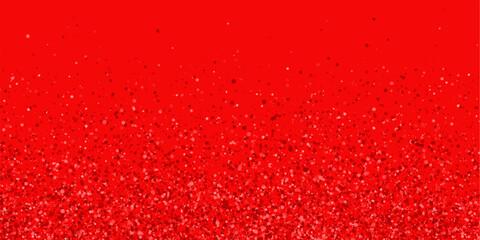 Red background with red sparklink and circle decoration
