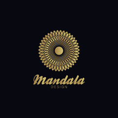 abstract geometric mandala ornament logo design,ethnic  flower motif gemoteric insignia