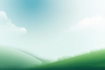 Obraz premium Abstract blue wave background. AI generated art illustration.